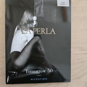 New La Perla Black Microfibre Tights - Tomorrow 50